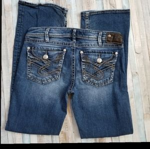 Silver Pioneer Bootcut Jeans